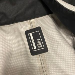 Charcoal rain jacket